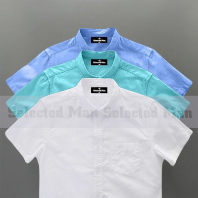 3 Pics Cotton Fabrics Half Sleeve Shirt