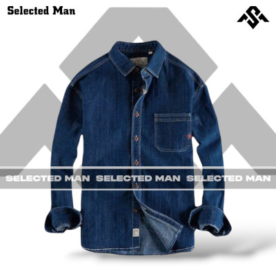 Denim Jeans Shirt For Men