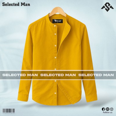 Premium Quality Band Collar Shirt