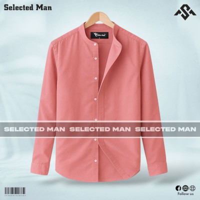 Premium Quality Band Collar Shirt